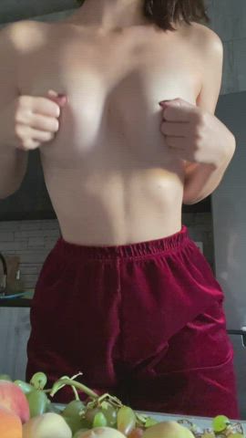 You can't leave these breasts out! : video clip