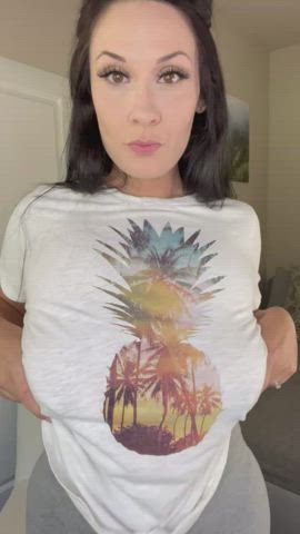Glaze my big soft titties with your hot cum : video clip