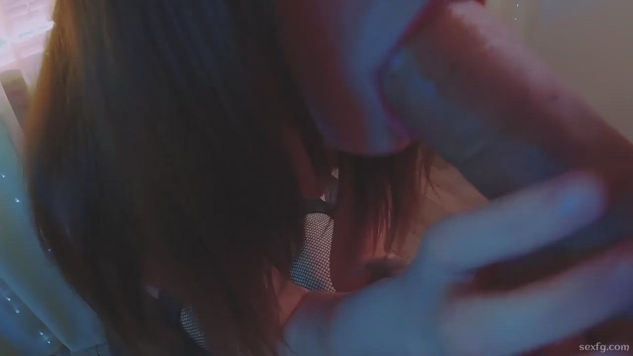 Sexy Babe Closeup Slow Cock Sucking : video clip