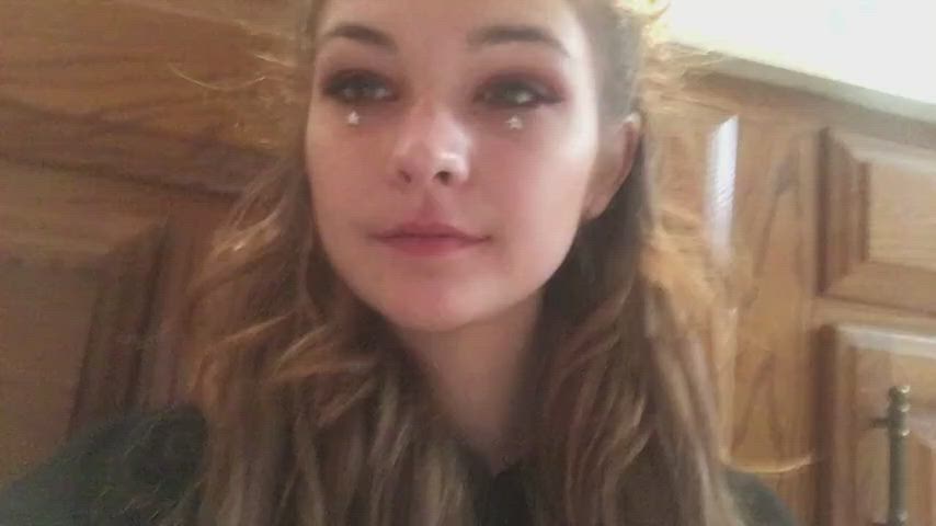 I love older men, but I always wonder how they feel about a 19 year old cumslut like me 🙊💕 : video clip