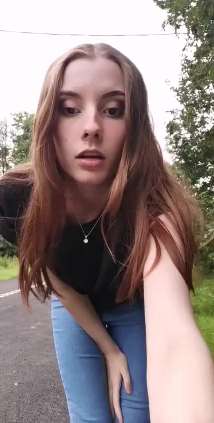 If we go out I may ask you to film me doing things like this 😋💕 [GIF] : video clip