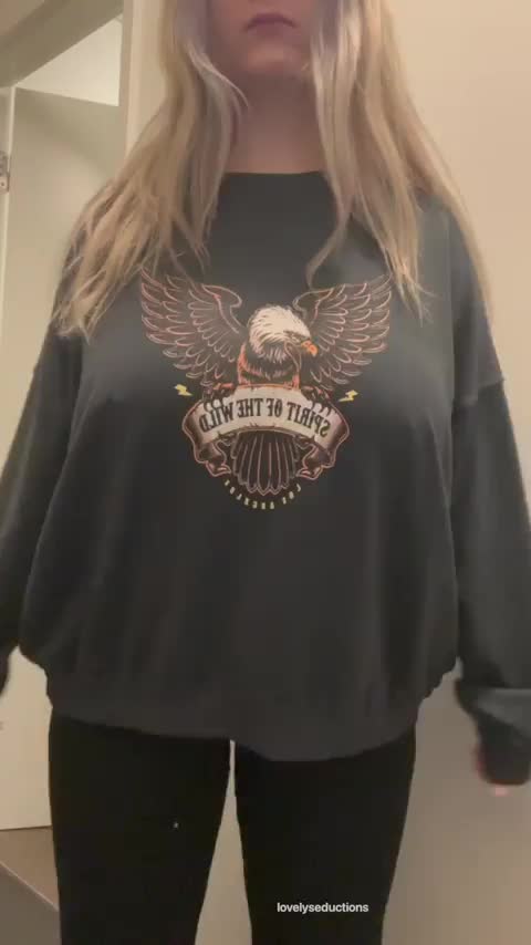 Do my boobs make you happy? : video clip