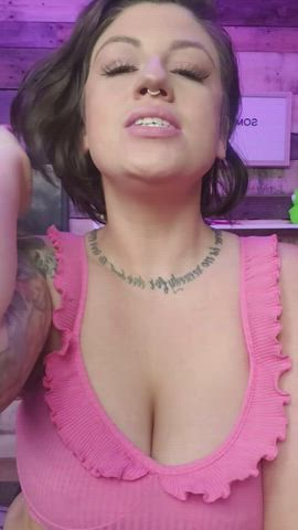 I'm a baby bimbo, very much still a work in progress. Asking for feedback on my voice please. : video clip