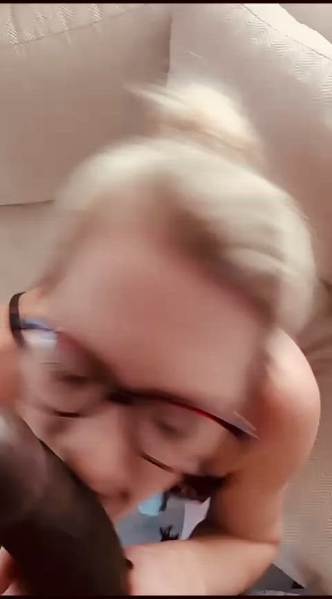 Talking dirty with a cock in my mouth. : video clip