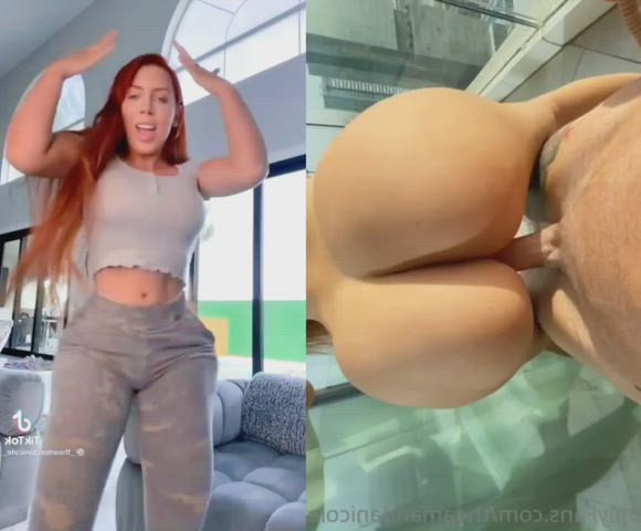 Phat ass tiktok vs reality 👇 : video clip