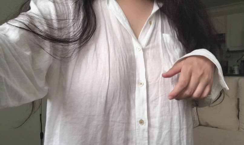 Want to see my Asian G-cups? : video clip