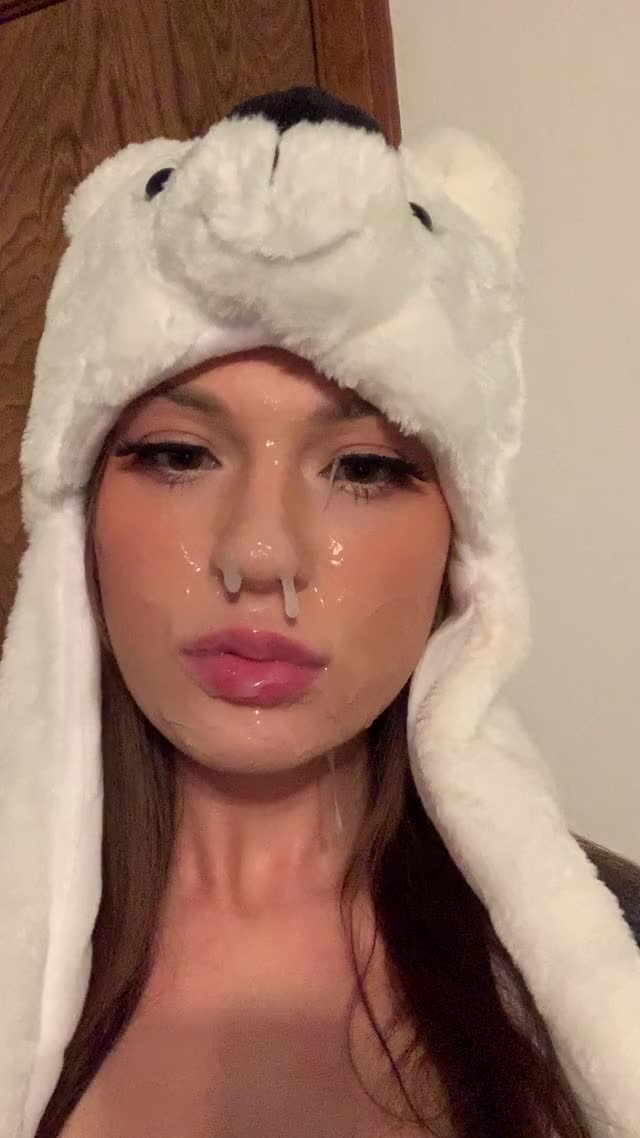 I got frosted after sucking cock 💦👅 : video clip