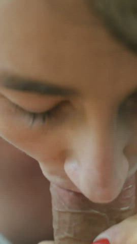 Working hard to get my milk for breakfast : video clip