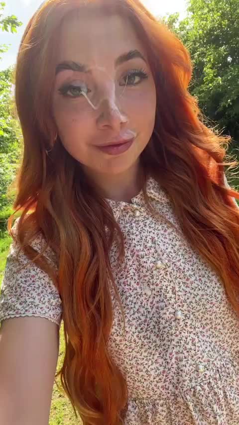 Starting the long walk home after getting covered 😇💦 : video clip