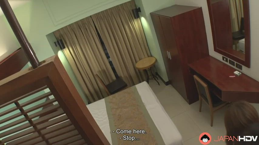 Chihiro Akino’s brother in law takes a chance and fucks her hardcore : video clip