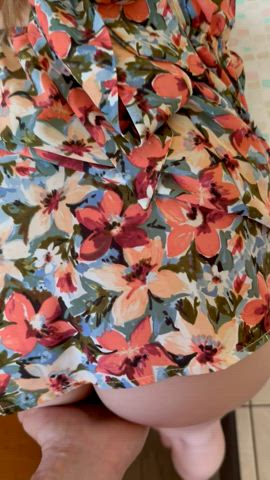 He found out I’m not wearing any panties and was bothering me while I was trying to talk to my mom on the phone… : video clip