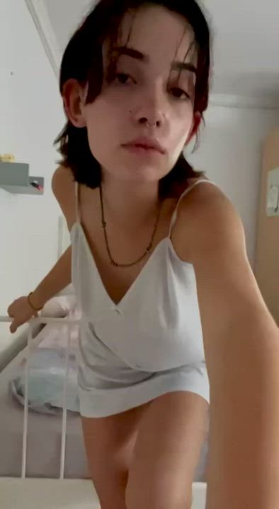 (18) Should I undress more often for you guys? I feel kinda insecure about it 😰 : video clip