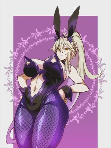Smug Bunny Artoria Lancer Alter (s_doubt90) [Fate/Grand Order] : video clip
