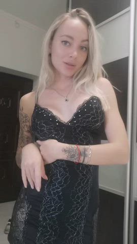 Like this thong hiding under my dress? : video clip