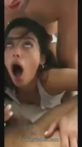 When your buddy invites you to share his new gf : video clip
