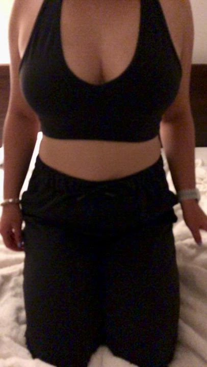 33 f married, how are my natural tits doing? : video clip