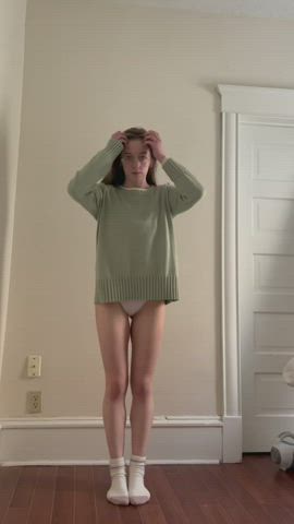in my fav cute green sweater :) : video clip