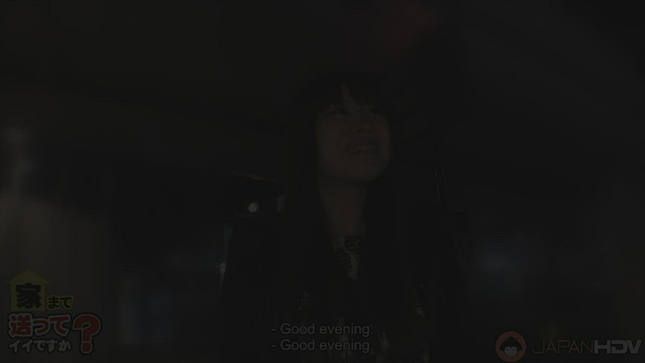 Eri Makino gets asked to film a TV show when she misses her late night train : video clip