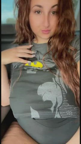 confidently flashing you from the taxi's back seat : video clip
