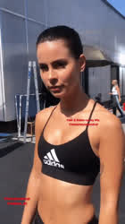 WWYD with tight German CumQueen Lena Meyer Landrut? : video clip