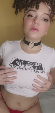 They are not big tits but they bounce! : video clip