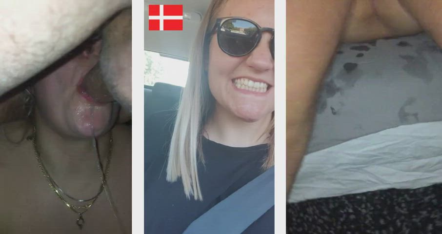 Grandpa and friends in their 60's enjoying Danish Granddaughter age 18 : video clip