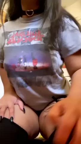 goon to mommy’s thick hips & thighs while i drop these titties for u <3 : video clip