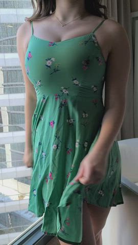 Did my natural boobs surprise you the first time you saw them? They're so perky : video clip