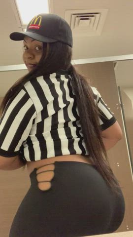 can i bounce this fat ass on your lap ? : video clip