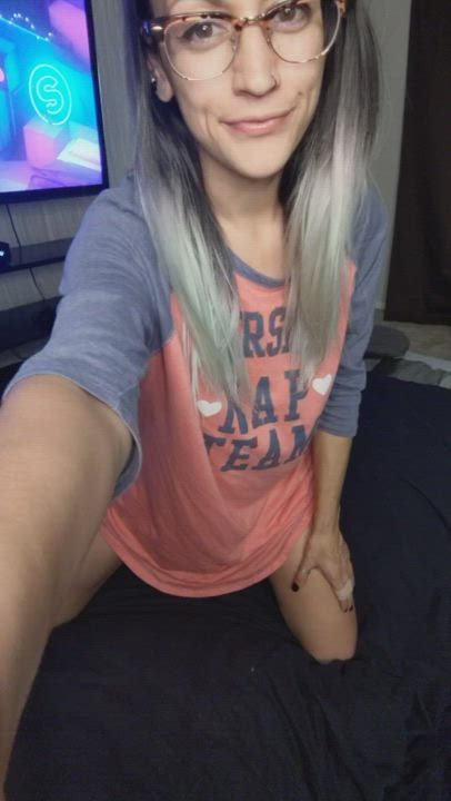got cozy & played with my natural tits in my pjs tonight ☺️ [OC] : video clip