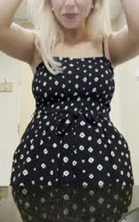 Just a little bathroom stripping 😈 gotta make life fun [GIF] : video clip