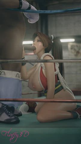 Mai sucking dick (Fluffy3D, Evilaudio) [The King of Fighters] : video clip