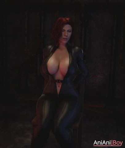 Black Widow's detention (AniAniBoy) [Marvel] : video clip