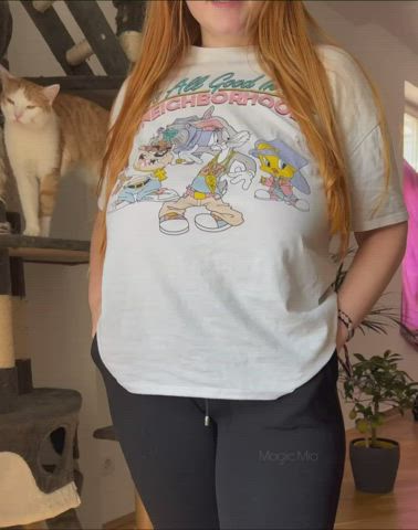 l used to be the shy girl at college in baggy Ts but little did they know… : video clip