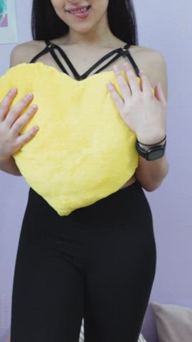 Am I busty and petite enough for you? : video clip
