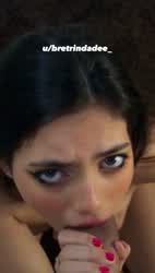 I just love daddy's huge cock in my mouth! (Link in comments) : video clip