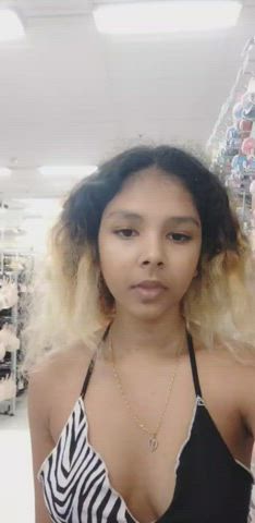 all these bras but its better to let them out [GIF] : video clip