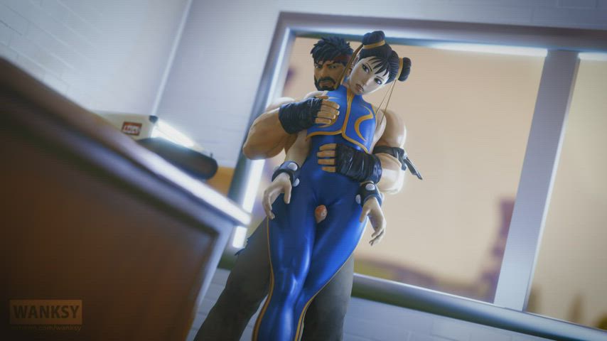 Chun-Li x Ryu (Wanksy) [Street Fighter] : video clip