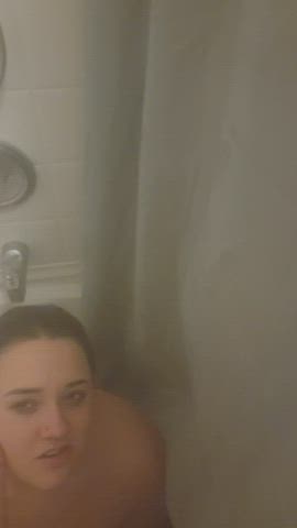 face fuck me in the shower so I can't breathe please? : video clip