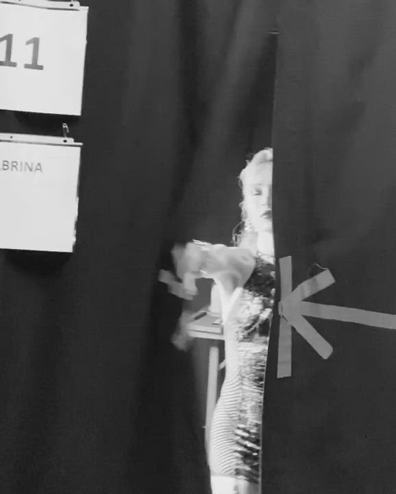 Sabrina has been providing us with some lovely material lately! 😏 : video clip