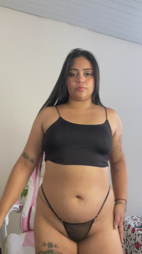 Some tatts, no piercings, latina, 18 and small boobs! Do you think I’m still fuckable? : video clip