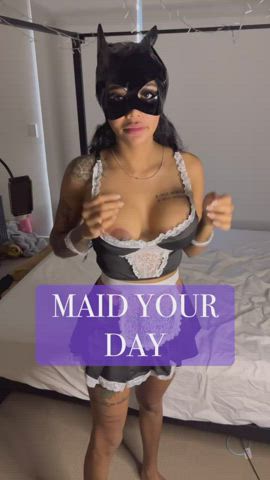 Do you need a personal cleaner? 😈🧼🧹 : video clip