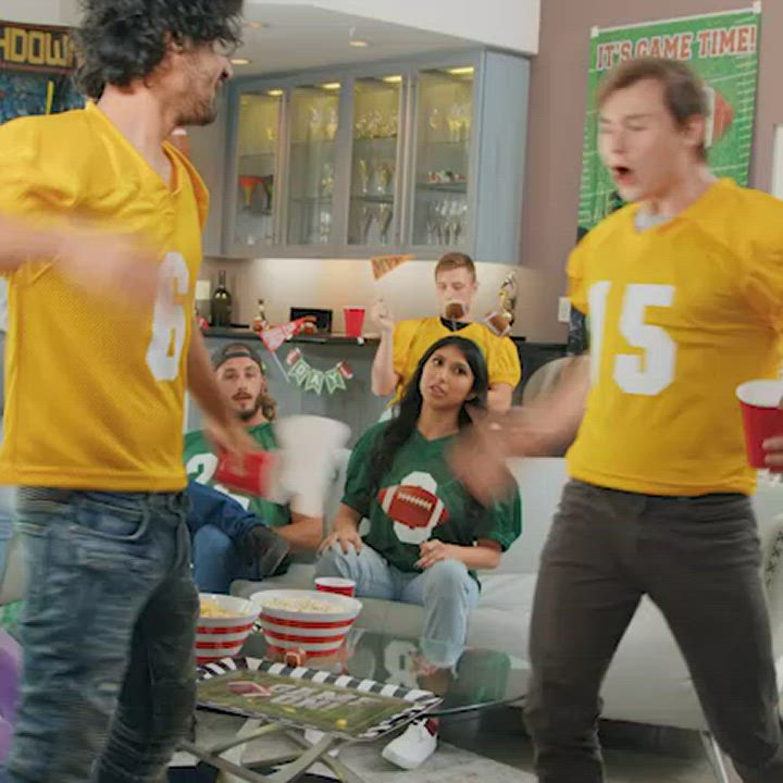 London River throws a football party : video clip
