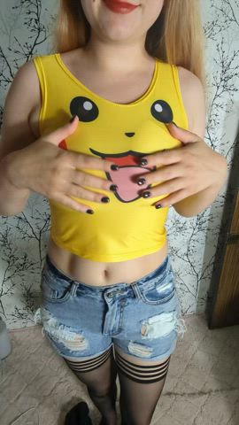 Oh this Pikachu seems very happy :3 : video clip