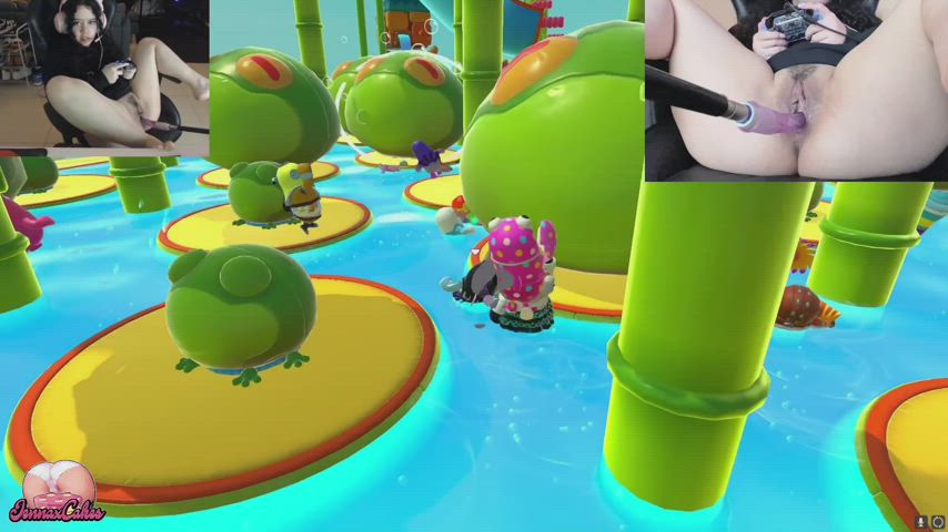 wanna play fall guys with me? : video clip