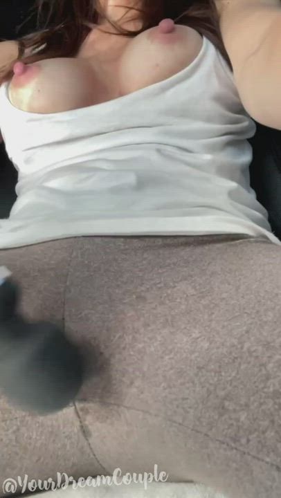 Do you like seeing that wet spot grow? : video clip