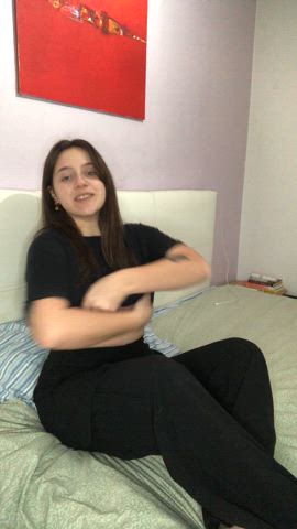 Is it strange that I like to undress to strangers on the internet : video clip