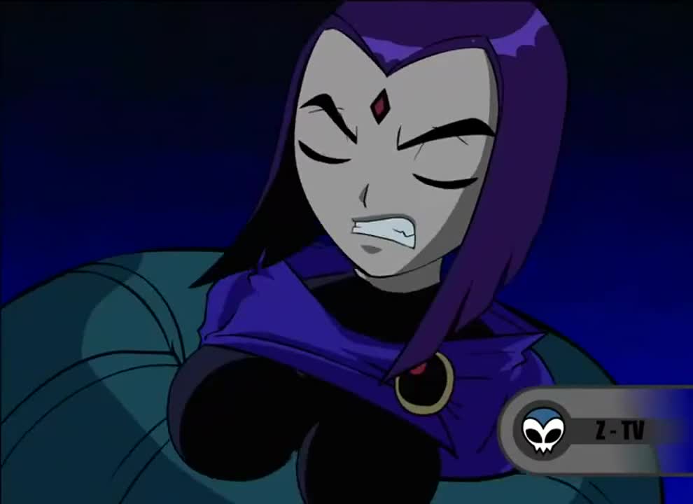 Raven gets creampied (Zone) [Teen Titans] : video clip