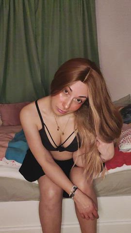 How is that perspective of my boobs.. Does it make you hard : video clip