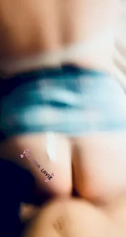 TS Schoolgirl 🎀Victoria🎀 fiends for cock, in her tight ass‼️😘 : video clip